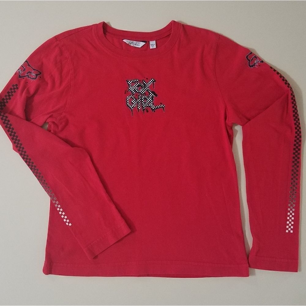 Girls Fox Long Sleeve Tshirt